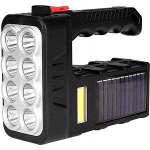 Ha-Ma Tools - Zaklamp - LED - Solar - Oplaadbare - Zoeklicht - Camping