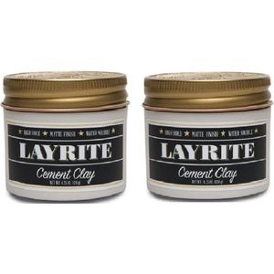 Layrite Cement Pomade - Duo Pack