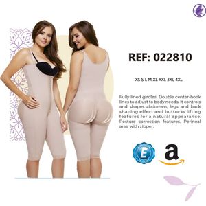 FAJITEX | FAJA COLOMBIANAS | BODYSUIT DAMES | COLOMBIAANSE SHAPEWEAR | DRUKPAK BBL BUIKWANDCORRECTIE LIPOSUCTIE POST OPERARTIEF 022811 Maat 16