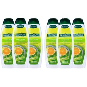 Palmolive Shampoo Naturals Fresh & Volume - 6 x 350ml - Voordeelverpakking