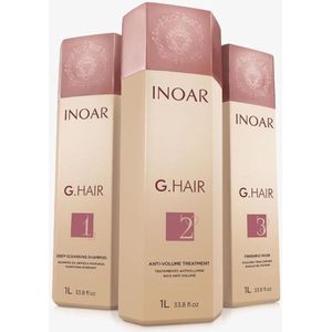 KIT LISSAGE BRÉSILIEN 3x1000ml  | INOAR G HAIR