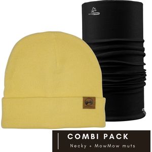 Necky Protect nekwarmer + MowMow muts - Voordeelpack