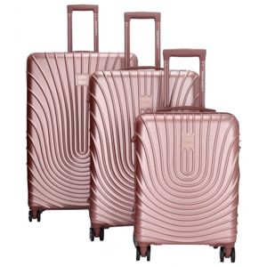 Calgary - 3-delige Kofferset - Roze