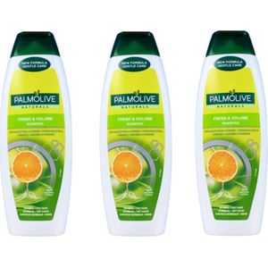 Palmolive Naturals Shampoo - Fresh & Volume  350ml x 3
