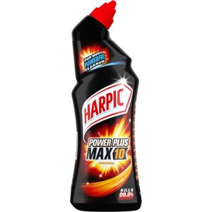 HARPIC Power Plus Max 10 Original - Toilet Reiniger - Extra Krachtig 3x750ML