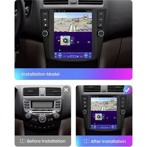 CarPlay Android 10 navigatie - geschikt voor Honda Accord 2003-2007 - OctaCore processor