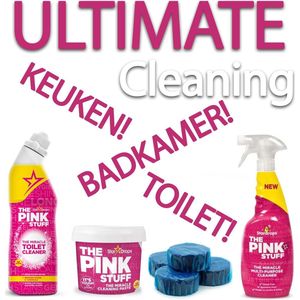 The Pink Stuff - Totaal pakket - Toiletreiniger - Badkamer - Keuken - Voordeel