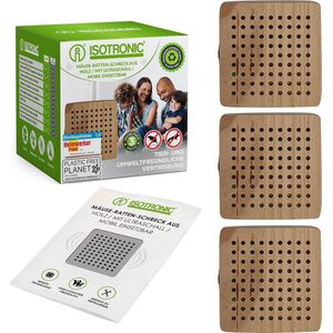 Lexium Muizenverjager- Muizenverjager Ultrasone Binnen - Muizenverjager Binnen - Muizenverjager Elektrisch - 3 Stuks