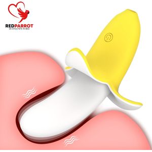 Oplaadbare banaan vibrator | Professionele vibrator | Dildo | 12 vibratiestanden | Fruit | Banaanvibrator | G-spot stimulatie | Intens orgasme