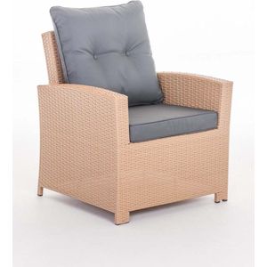 Premium Tuinstoelen - outdoor loungestoel - loungestoel - Lounge - ijzergrijs -70 x 73 x 82 cm