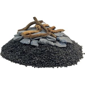 AquastoreXL Bodembedekking Pakket Black Forest 2KG