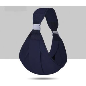 Draagdoek - Draagzak - Donker Blauw - Wrap - 65 cm - Multifunctioneel - Ergonomisch - Baby - Dreumes - Wrap - Travel Size - tot 36 maanden