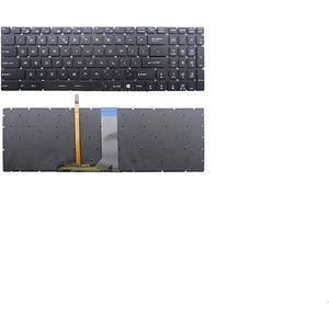 Notebook Toetsenbord met verlichting geschikt voor MSI GS60 / GS70 Series - P/N: V143422AK1