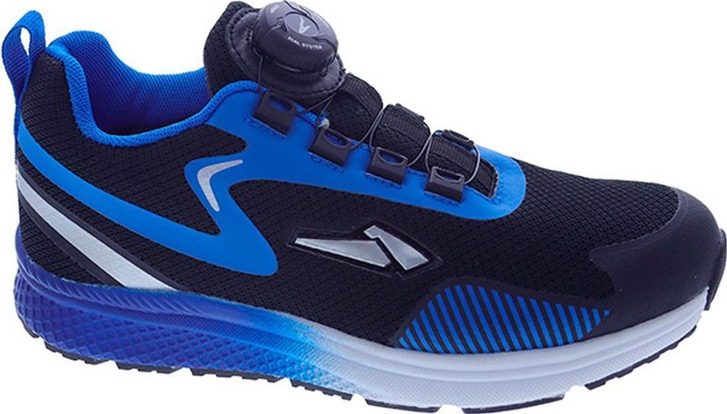 Piedro Sport - Dean - Sneakers - Zwart Kobalt - Vetersluiting draaisluiting - Schoen