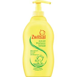 ZWITSAL Shampoo Milde Reiniging Voor Fijne Babyhaartjes & Hoofdhuid - Met Anti-Prik Formule - Met Pomp 400 ml