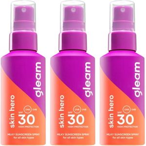 Gleam - Milky Sunscreen Spray - SPF 30 - 200ml