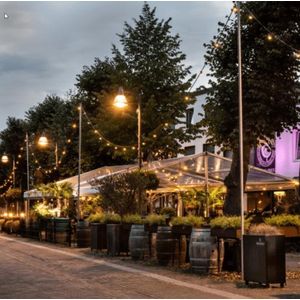 WhyLed Prikkabelset | Hoge kwaliteit | Prikkabel met LED lampen| Buiten | 1 Watt Filament LED Lampen | 2700K WW+ | (20M - 40 Fittingen)