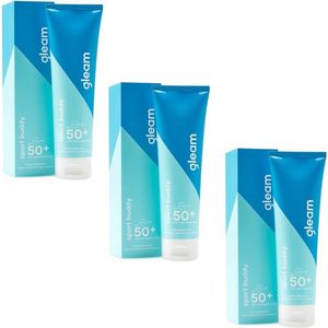 Gleam - Sport Buddy - Zonnebrand - SPF 50+ - Water en Zweet Resistend