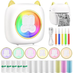 ShopGlobe - Mini Printer - Pocket Printers - Draagbare Printer - Mobiele Printer