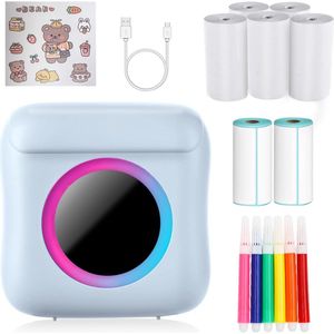 Mini Printer - Mini Printer Voor Mobiel - Pocket Printer - Mobiele Fotoprinter - Mini Printer - Mini Printer - Pocket Printer