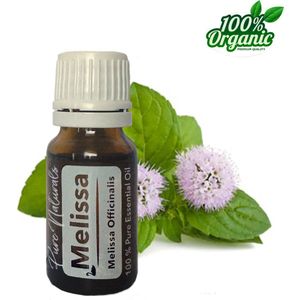 Melisse etherische Olie 10 ml | Melissa Oil | 100% PUUR | Bio | Essentiële olie Aromatherapie | Olie diffuser | Pure Naturals