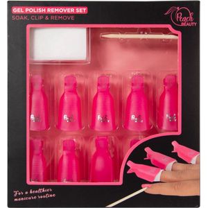 Gellak Verwijderen - Nagellak Remover - Clips Set - Nagellak verwijderen - Soak Off Clips - Soak Off Nailclips