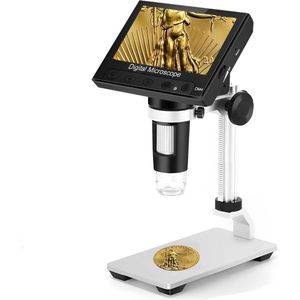 Microscoop - Wetenschap - Digitale Microscoop - Incl. Camera - Compatible met Smartphone - Elektrisch