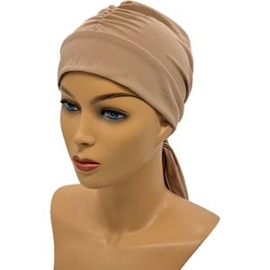 Johnson Headwear® - Chemo Wikkelmuts - Chemo muts - Leonardo - Donkerroze - Dames muts - Chemo Cap - Muts - Cap - Hoofddeksel - Zomer Mutsje