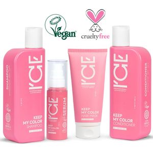 ICE-Professional Extreme Pack KEEP MY COLOR - 250ML Shampoo / 250ML Conditioner 50ml Serum / 200ml Mask