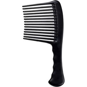 FS- Professionele kapper grove kam Anti- statische extra dikke en stevig grove Kam voor alle haartype, voor weaves en pruiken -