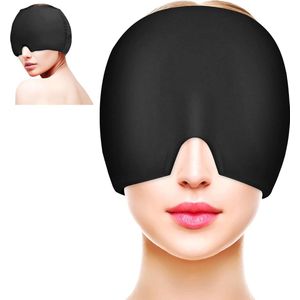 Migraine muts - Migraine masker - Hoofdpijn masker - Warmte en koude therapie - Herbruikbaar - Anti migraine - Must have tijdens hoofdpijn!