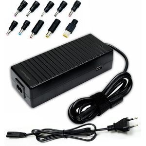 120 W Universele Laptop Notebook Oplader met 10 pluggen / Multi-Range Universal Notebook Adapter Charger 10 Tips - 18,5~20 V - 6,0~6,48 A - 110~220 V - 120 W