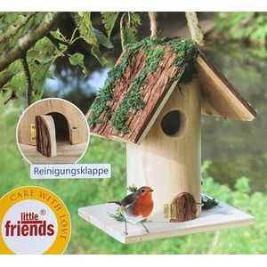 Vogelhuis hangend van hout - Nestkast