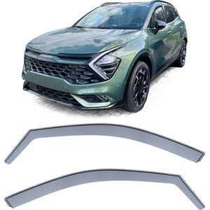 Zijwindscherm Smoke Passend Voor Kia Sportage Vanaf 2021 Zijwindschermen Zijwind Regen