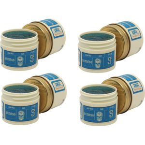 Bandido 5 Aqua Styling Wax 4 stuks+ Free styling comb