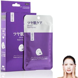 Mitomo Pearl Tissue Masker - Gezichtsmasker - Sheet Masker - Gezichtsverzorging Dames - 1 x 25g