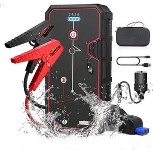 Jumpstarter Voor Auto - Ook Voor Diesel - 2500A - 12V - USB Oplaadpoorten - 3 LED Modi - Jumpstarters - Starthulp - Jumpstarter voor Diesel
