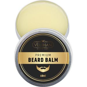 Velihan Beardcare - Baardbalsem Sandalwood 30g - Baard wax - Baard styling crème - Baardverzorging - Baard balsem - Baard balsem korte en lange Baard - Baardverzorging mannen