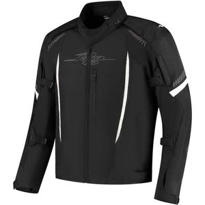 Rusty Stitches - Pete - Motorjas - Textiel - Waterdicht - Ademend - Zwart