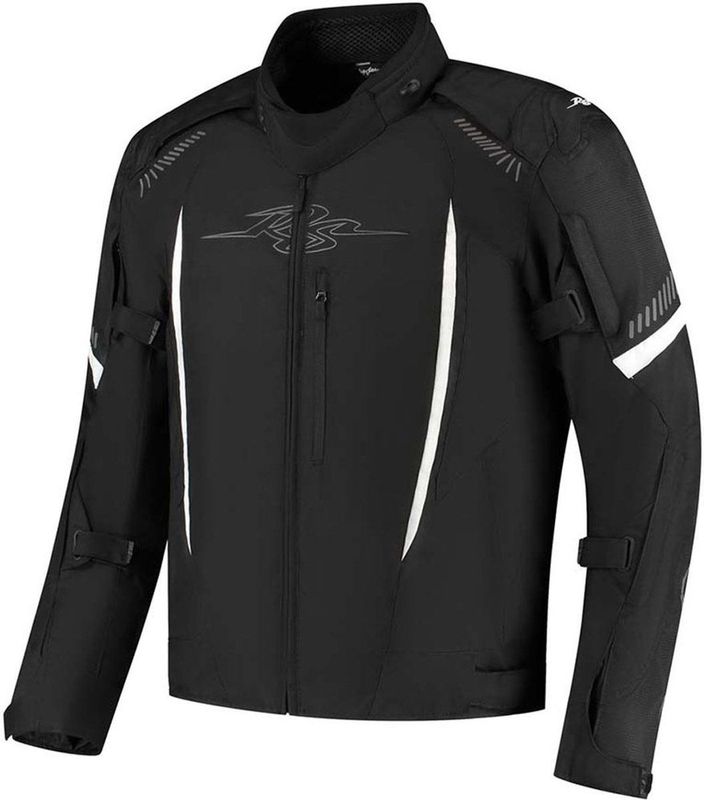 Rusty Stitches - Pete - Motorjas - Textiel - Waterdicht - Ademend - Zwart