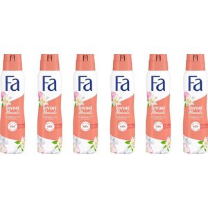 Fa Deospray Women – Divine Moments - Voordeelverpakking 6 x 150 ml