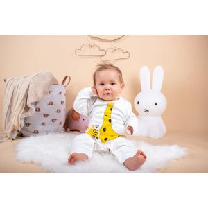 Newborn - Romper Giraffe print - Baby Kleding Jongens - Baby Cadeau - Kraam cadeau - Romper set - Babyshower Cadeau Setje - Melmann Giraffe