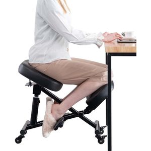 Kniestoel - Ergonomisch - In hoogte verstelbaar - Comfortabel werken - Must have voor alle thuiswerkers of op kantoor!