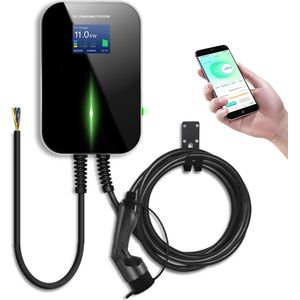 BESEN 11 kw Wallbox EV Charger | fase 3 - 16A | 6 meter laadkabel type 2 | Smartcharge laadpaal | APP - Bluetooth - IOS - Android