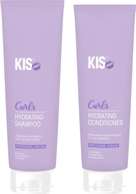 KIS - Curls Hydrating Duo Set - 300ml Shampoo - 250ml Conditioner