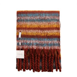 Emilie scarves – wintersjaal – geruit – lang – gekleurd