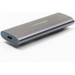LC-Power Externe USB-C SSD Behuizing voor M.2 NVME en SATA M.2