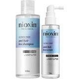 Nioxin - Anti-Hairloss Duo Set - 240ml en 70ml - Haargroeimiddelen