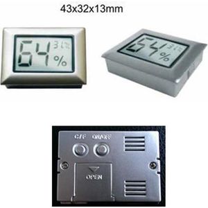 Digitale hygrometer thermostaat