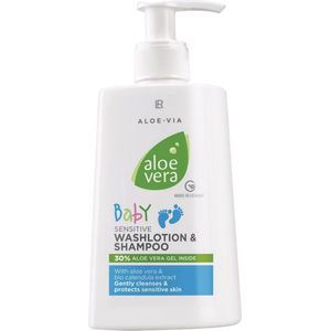 Aloe vera baby sensitive waslotion & shampoo